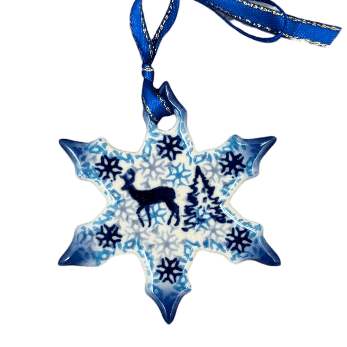 Ornament, Snowflake, 3" in "Snowy Night" by Galia | GB10-PCH2