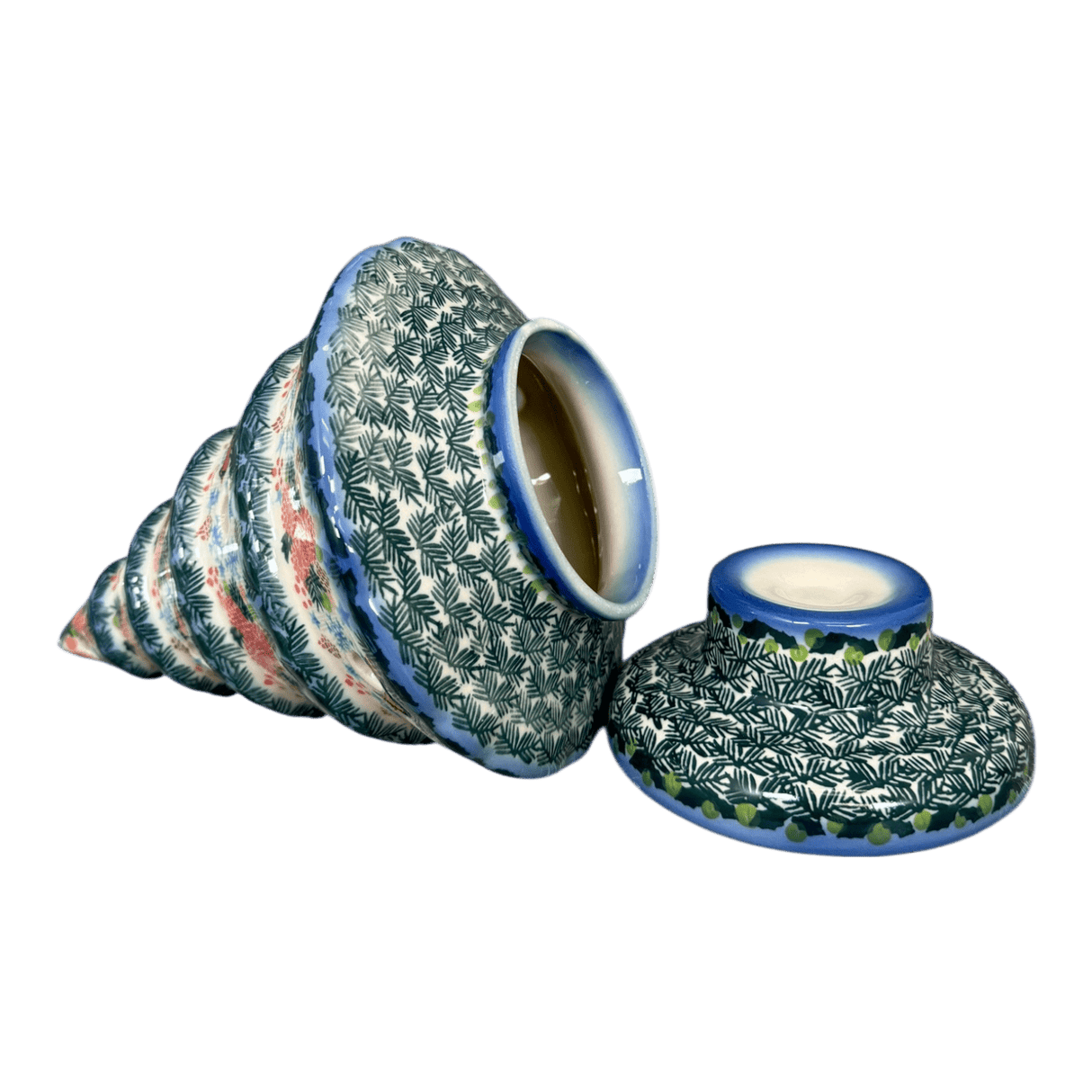 Luminary, Christmas Tree, 10" Large in "Winter Cardinal" by Galia | GCH05-AS2