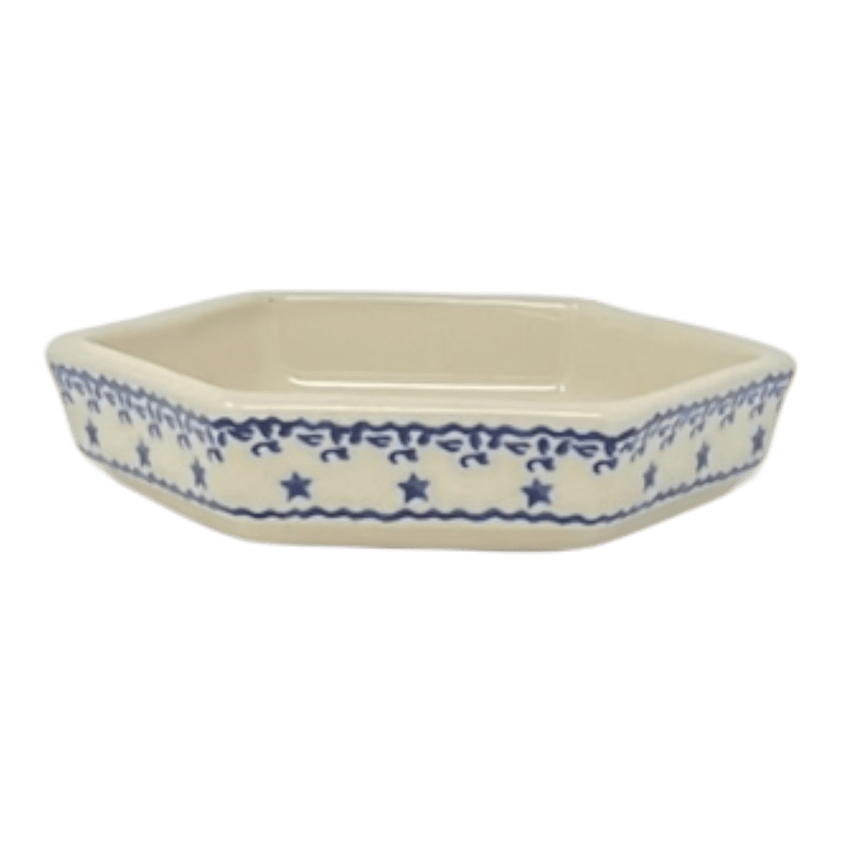 Flower Pot, Hexagonal, 5" Small in "All Star" by Galia | GDN08-PG