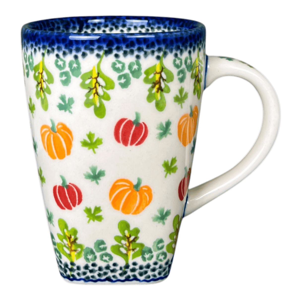 Mug, Tapered Mug, 20 oz in "Pumpkin Patch" by Galia | GK06-PH2