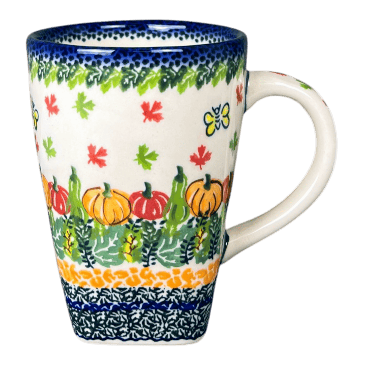 Mug, Tapered Mug, 20 oz in "Pumpkin Spice" by Galia | GK06-UH3