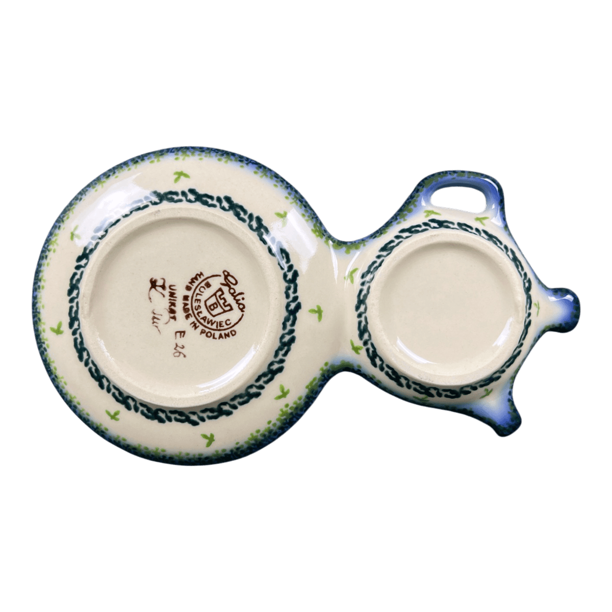 Tray, Tea Service, 8.25" x 5.5" in "Mushroom Meadow" by Galia | GPH07-ULA3