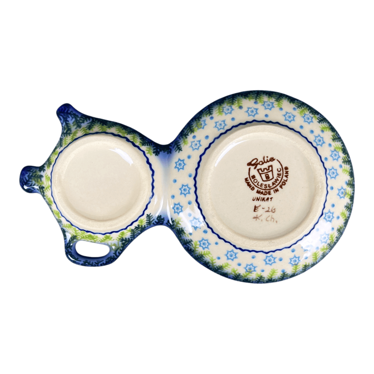 Tray, Tea Service, 8.25" x 5.5" in "Reindeer Dance" by Galia | GPH07-USB1