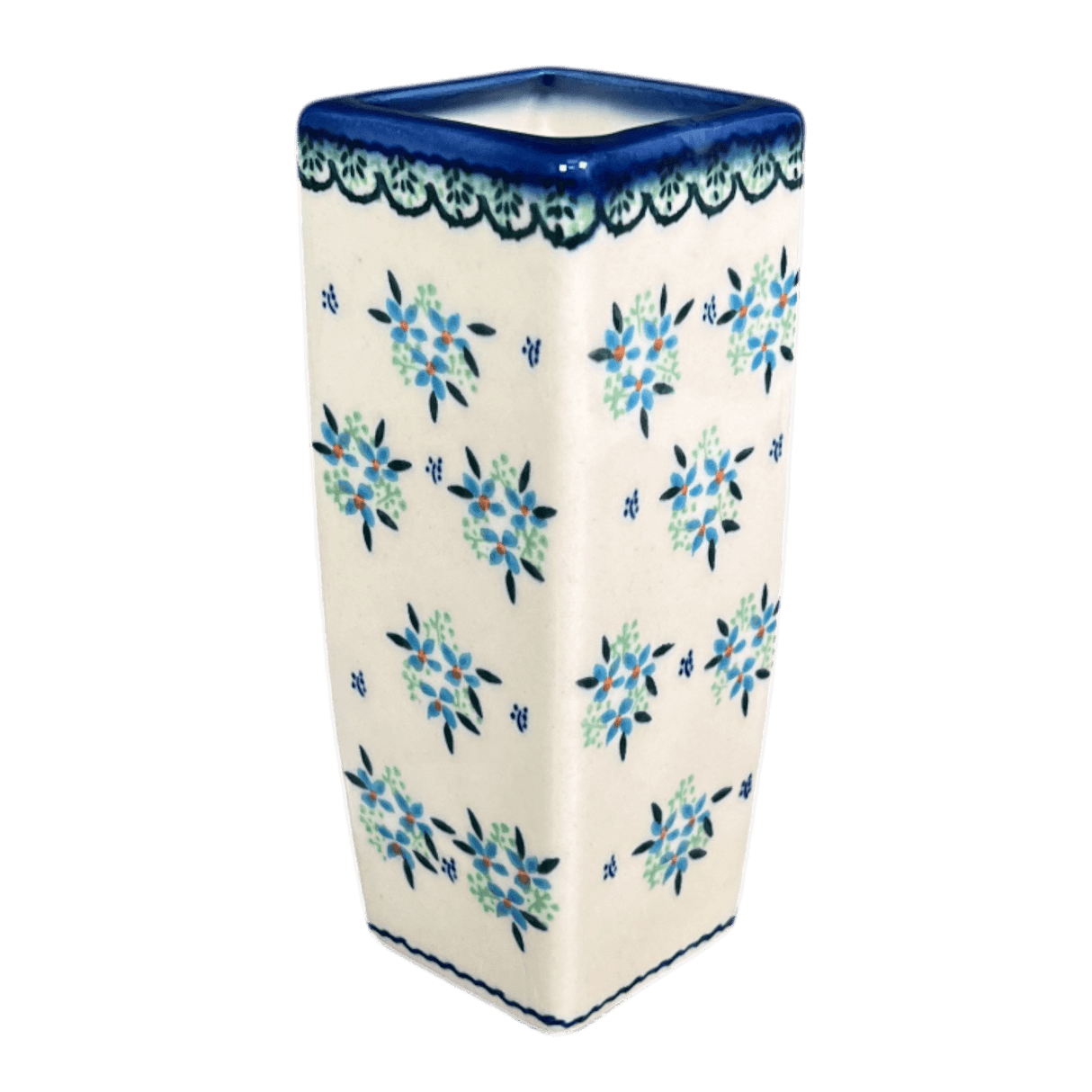 Vase, Square Vase, 6.5" in "Blue Star Bundle" by Galia | GW07-PN