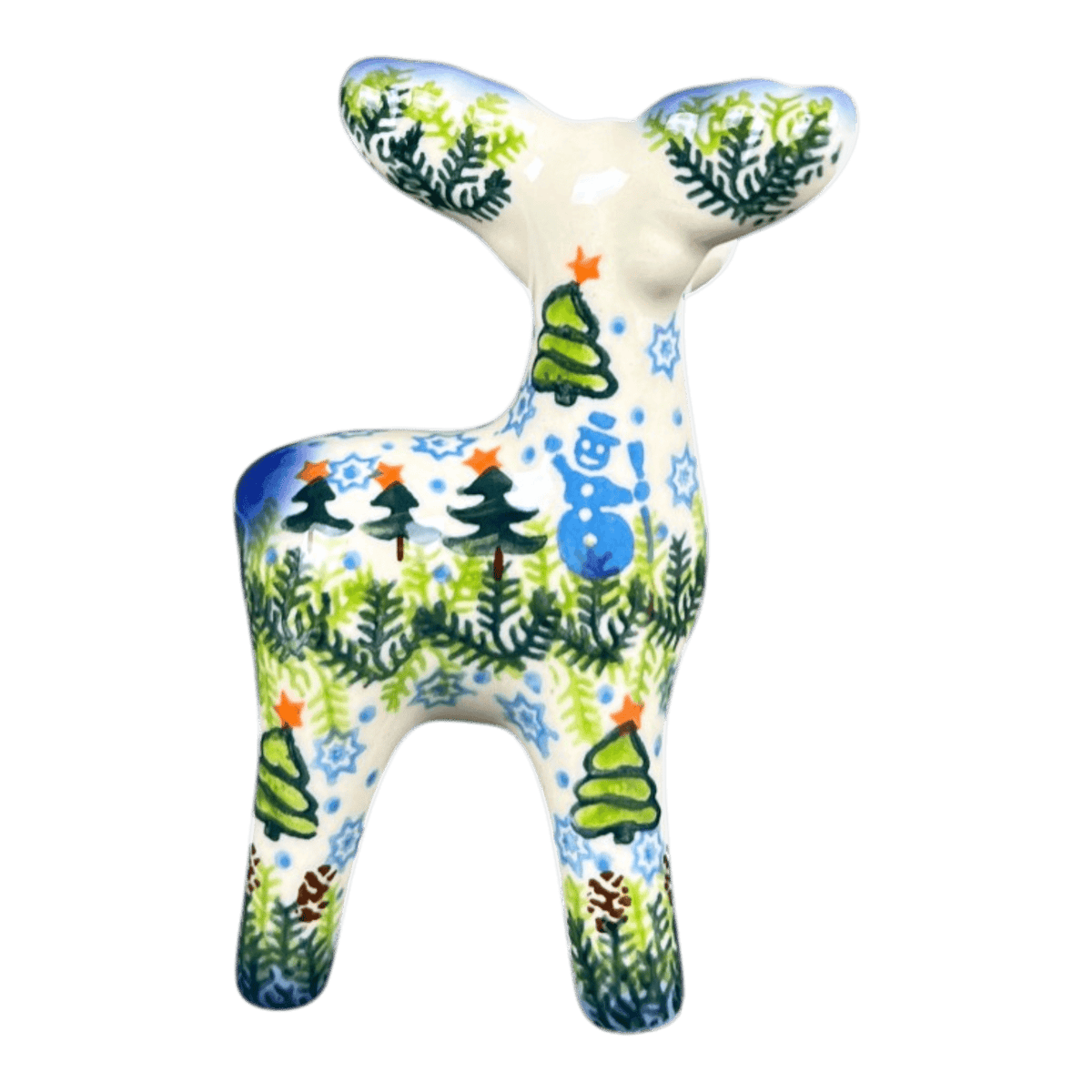 Figurine, Reindeer, 5" in "Reindeer Dance" by Galia | GZW30-USB1