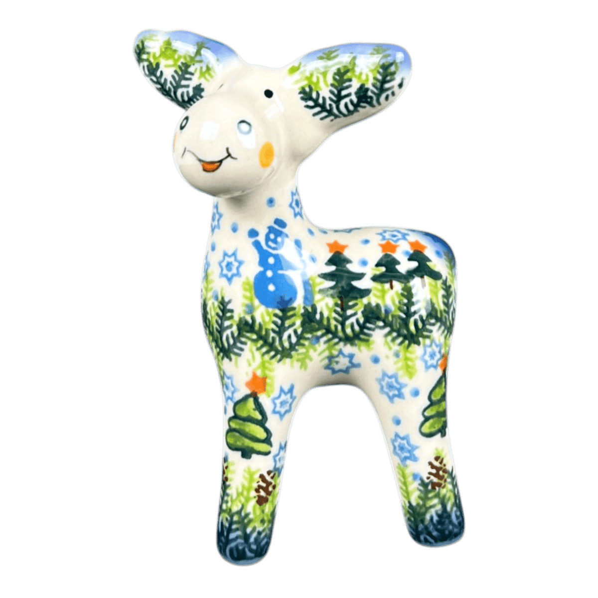 Figurine, Reindeer, 5" in "Reindeer Dance" by Galia | GZW30-USB1