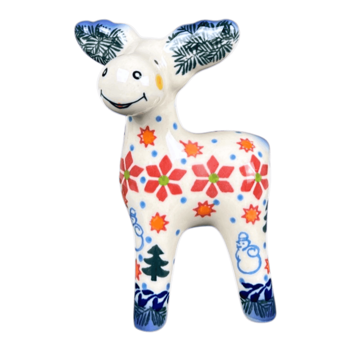 Figurine, Reindeer, 5" in "Winter Garden" by Galia | GZW30-USG