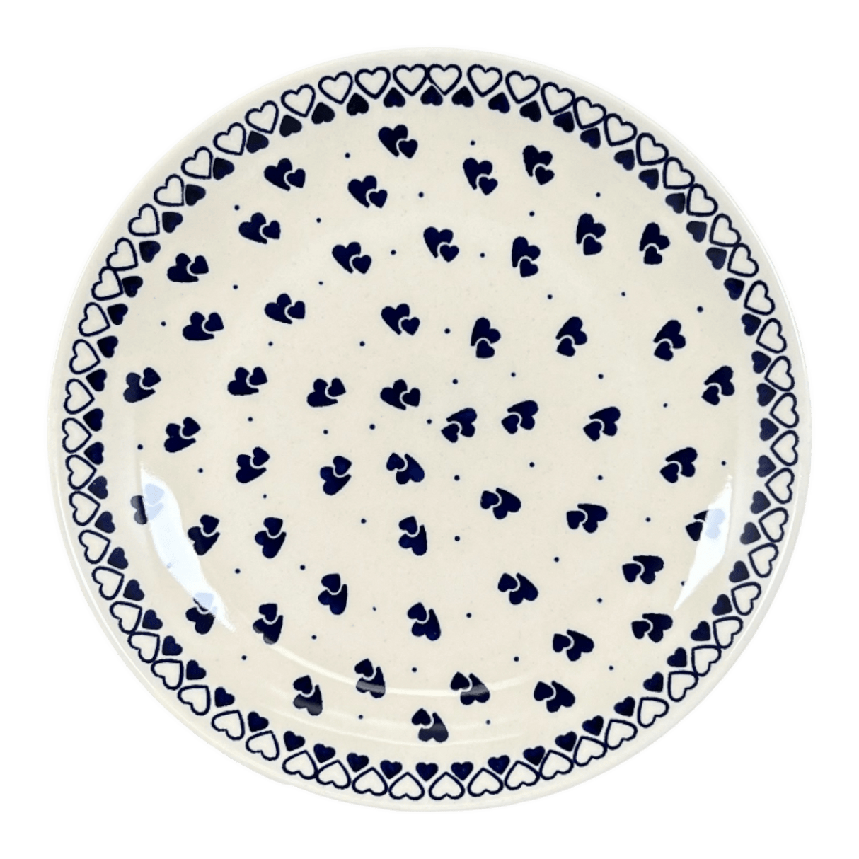 Plate, Round, Dinner, 10" in "Heart-2-Heart" by Manufaktura | T132T-SE