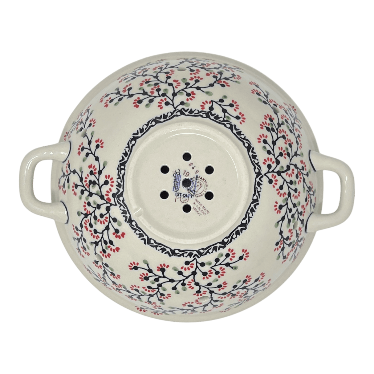Bowl, Round, Berry Bowl, 9.75" in "Cherry Blossoms" by Manufaktura | D038S-DPGJ