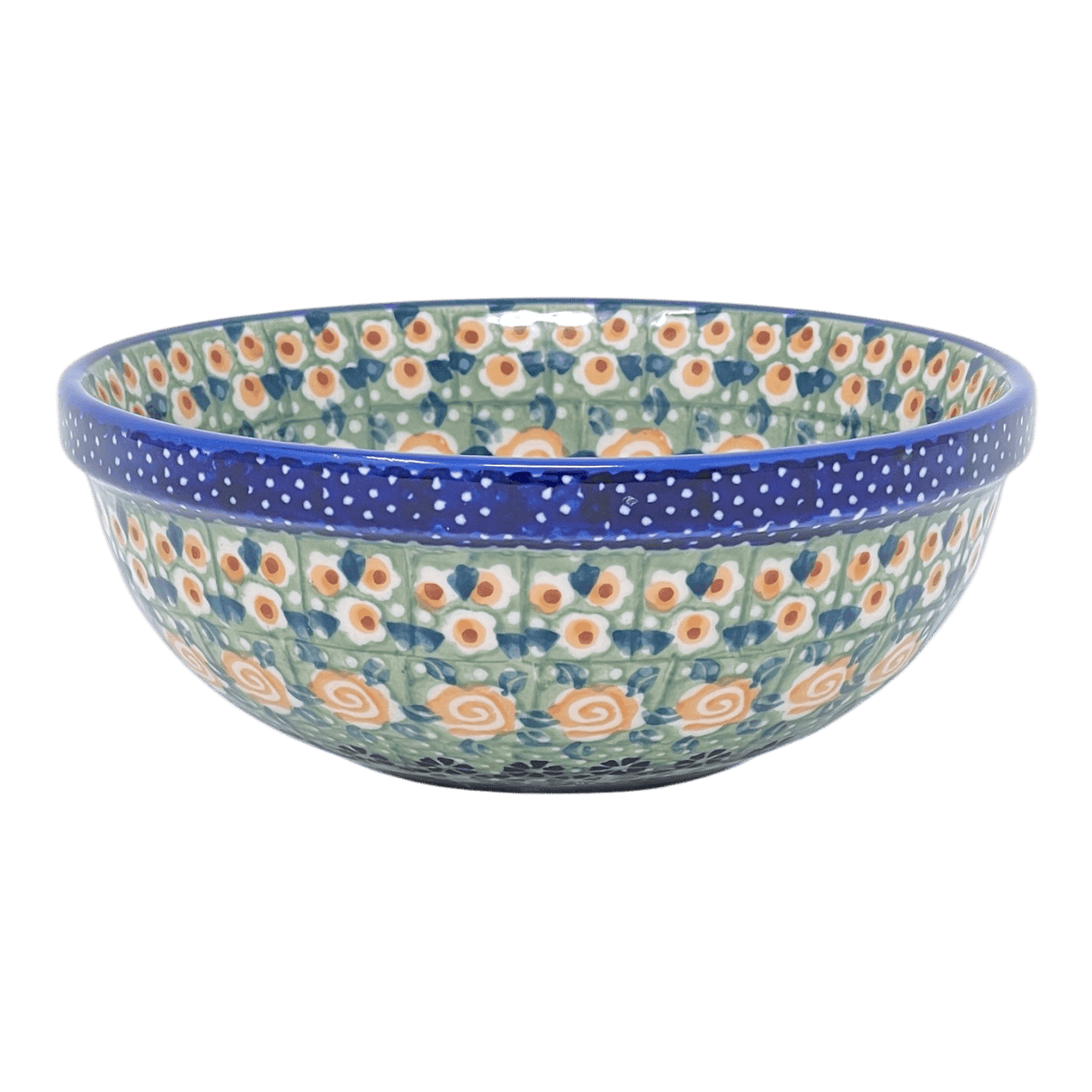 Bowl, Round, 6" in "Perennial Garden" by Manufaktura | M089S-LM