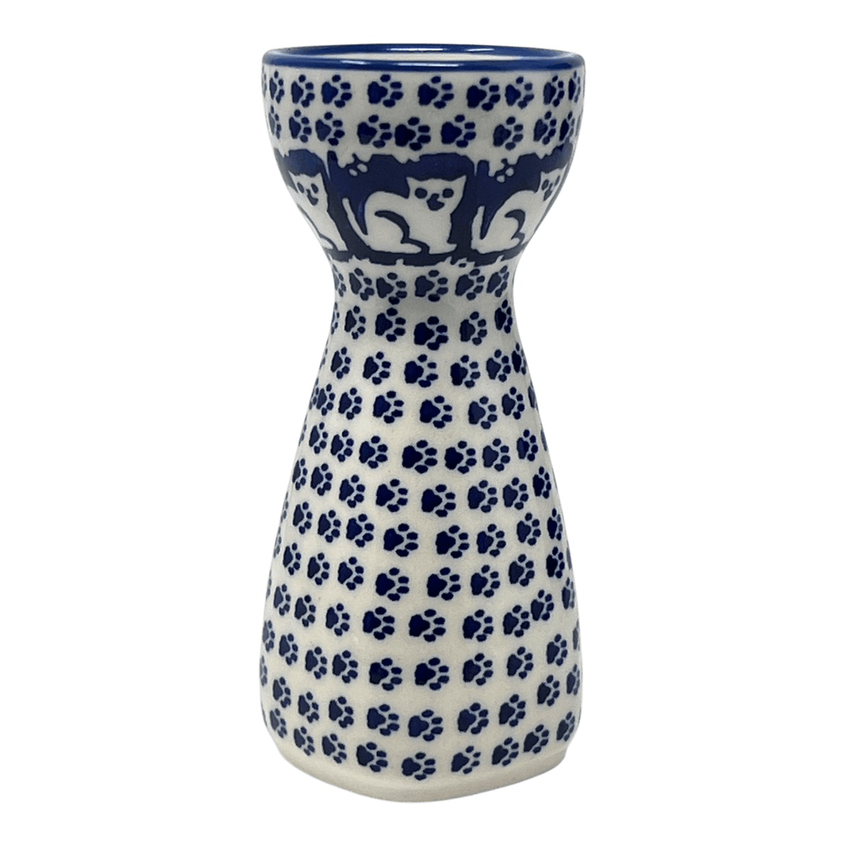 Egg Cup, 4.5" in "Kitty Cat Path" by Manufaktura | J048T-KOT6