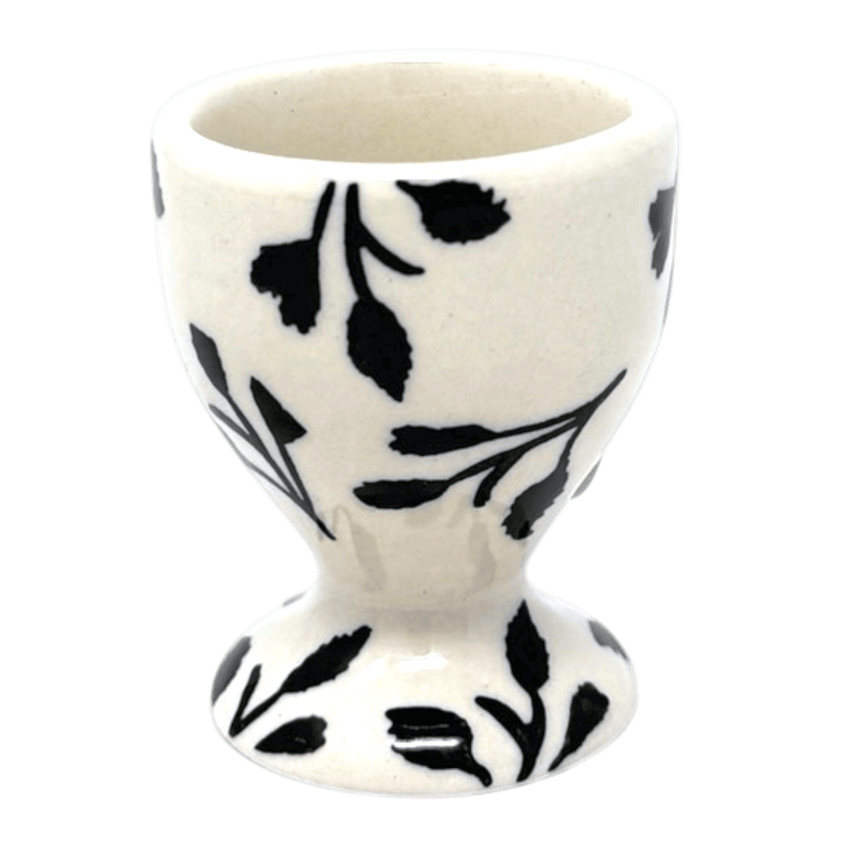 Egg Cup, 2.5" in "Black Spray" by Manufaktura | J050T-LISC