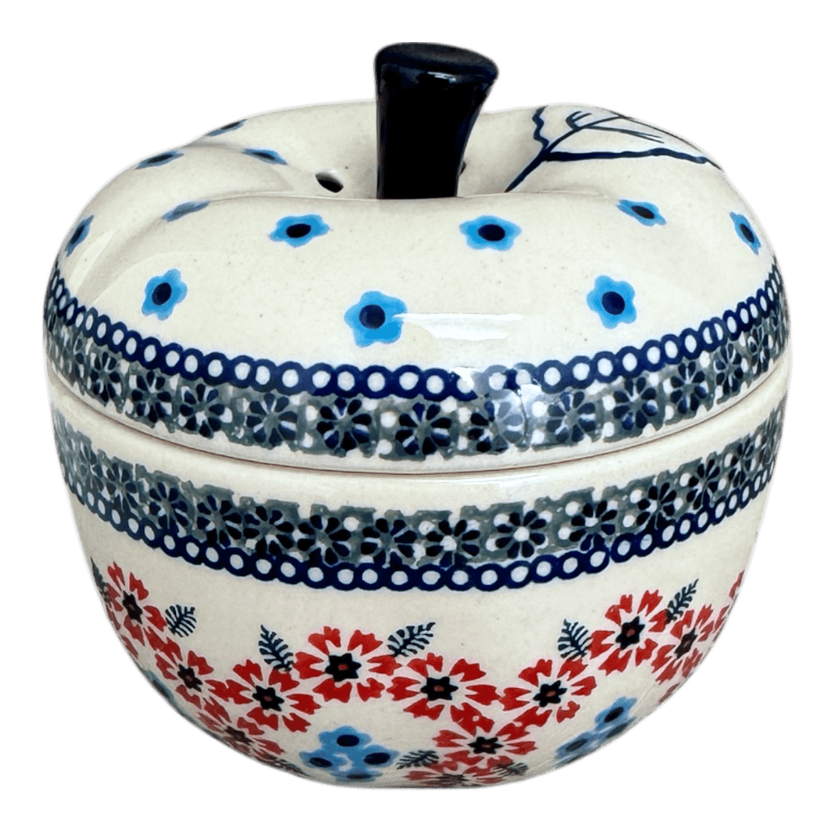 Baker, Apple, 4.5" in "Floral Symmetry" by Manufaktura | J058T-DH18