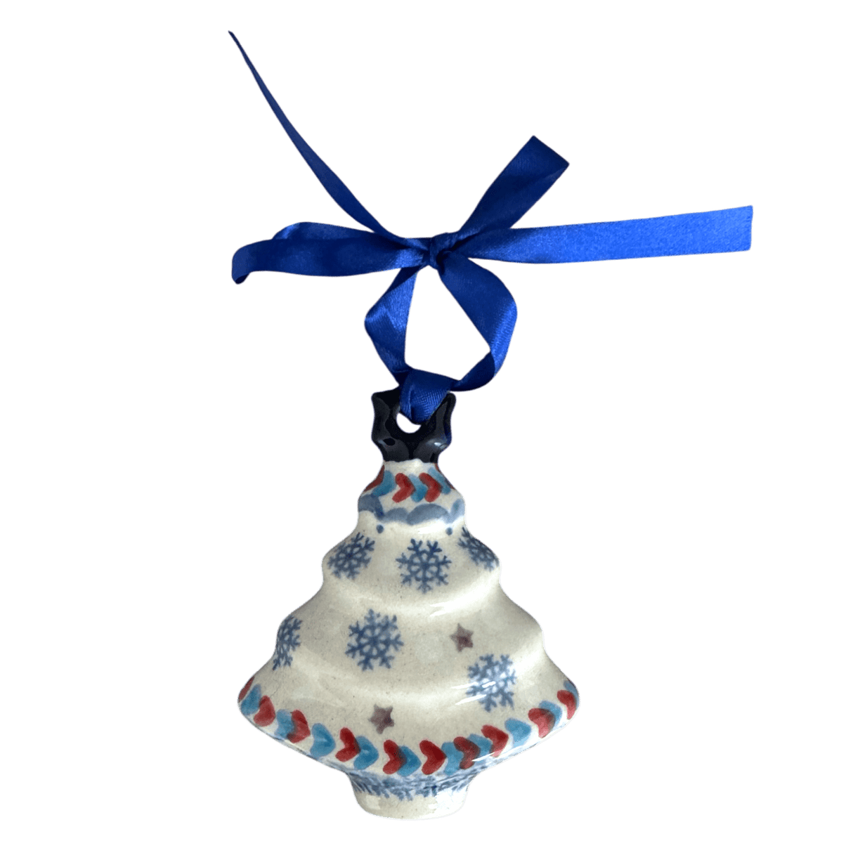 Ornament, Christmas Tree, 3" in "Snowflake Love" by Manufaktura | K008U-PS01