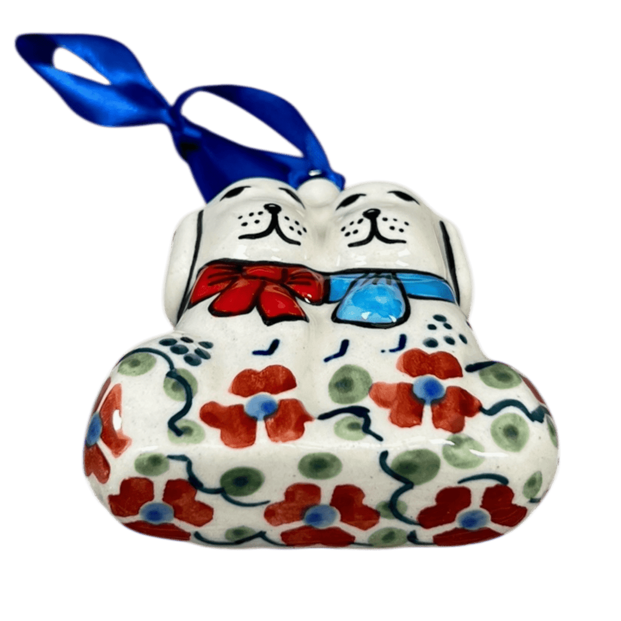 Ornament, Puppy Dogs, 2.5" in "Autumn Harvest" by Manufaktura | K015S-LB