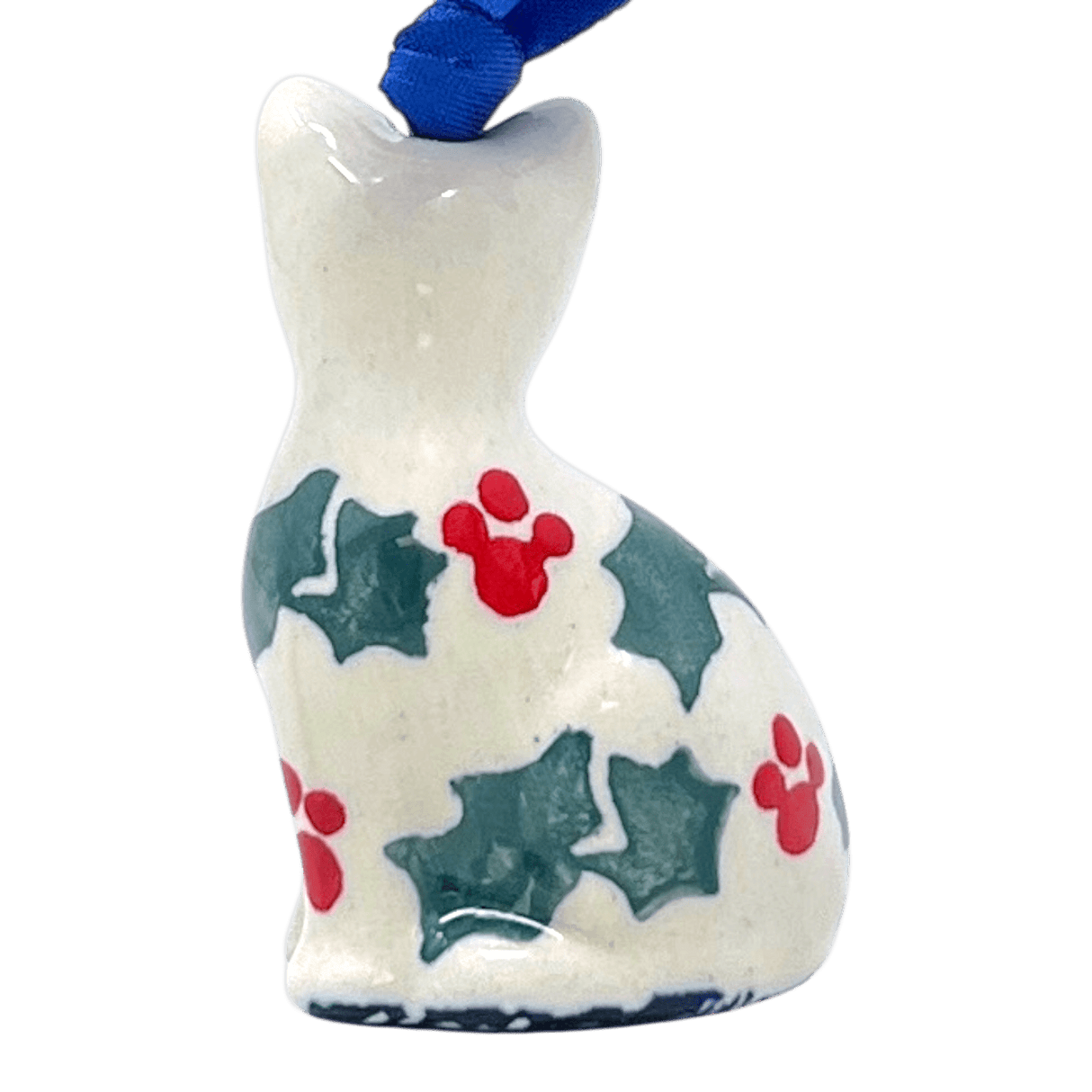 Ornament, Cat, 1.5" in "Holiday Cheer" by Manufaktura | K018T-NOS2