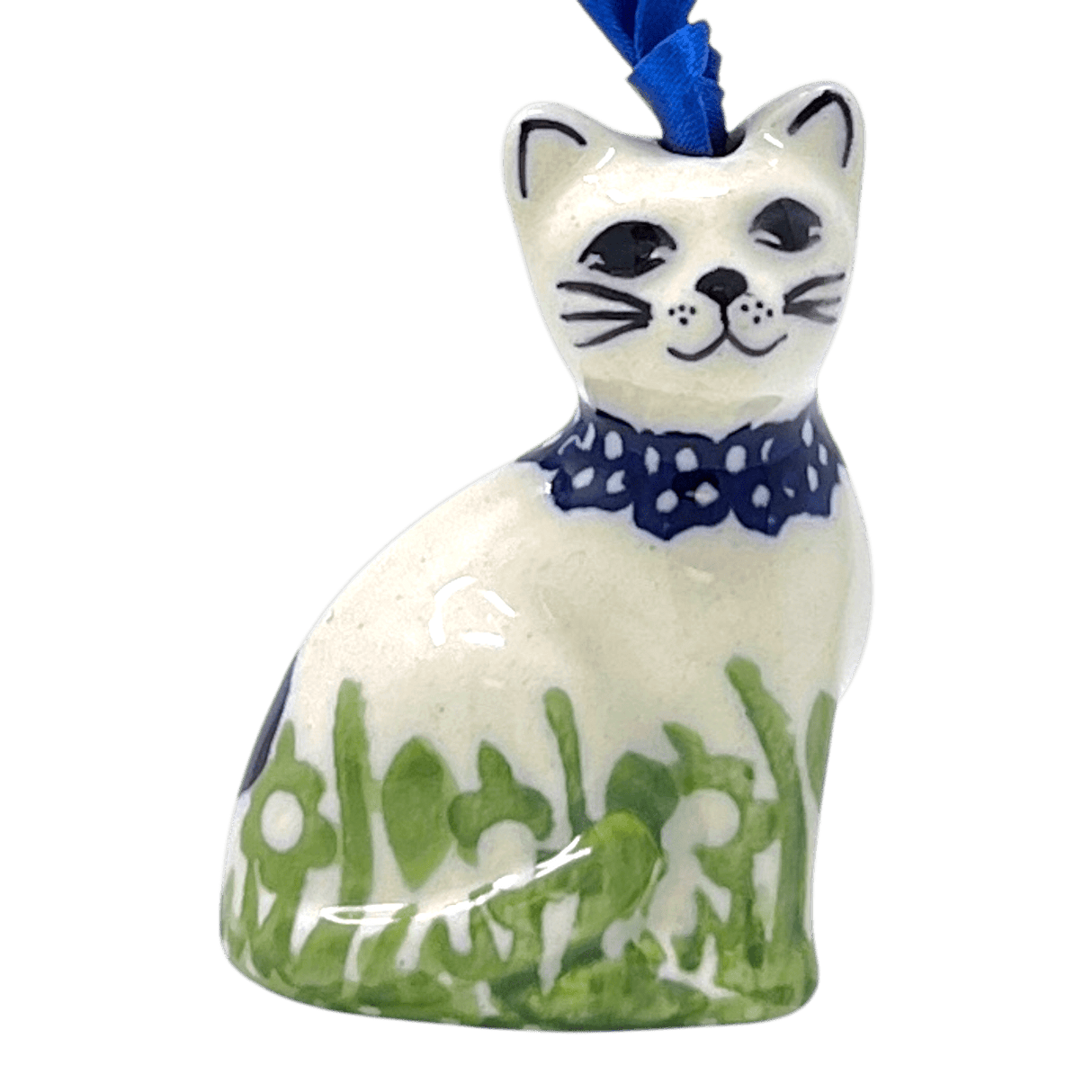 Ornament, Cat, 1.5" in "Bunny Love" by Manufaktura | K018T-P324