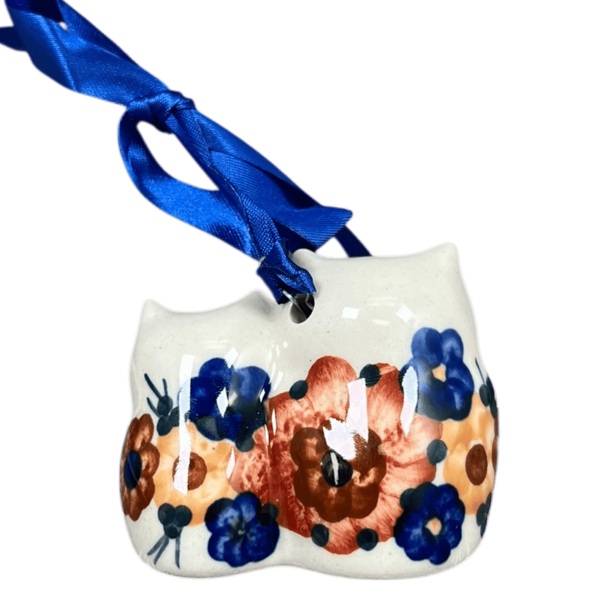 Ornament, Two Owl, 2" in "Bouquet in a Basket" by Manufaktura | K020S-JZK