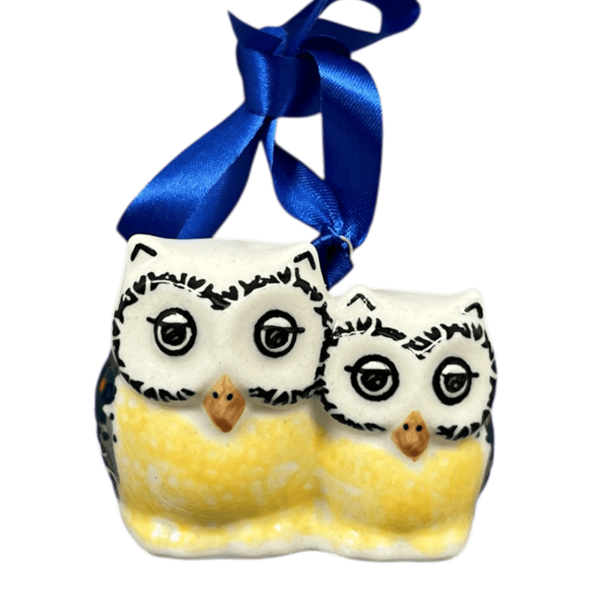 Ornament, Two Owl, 2" in "Sunshine Grotto" by Manufaktura | K020S-WK52