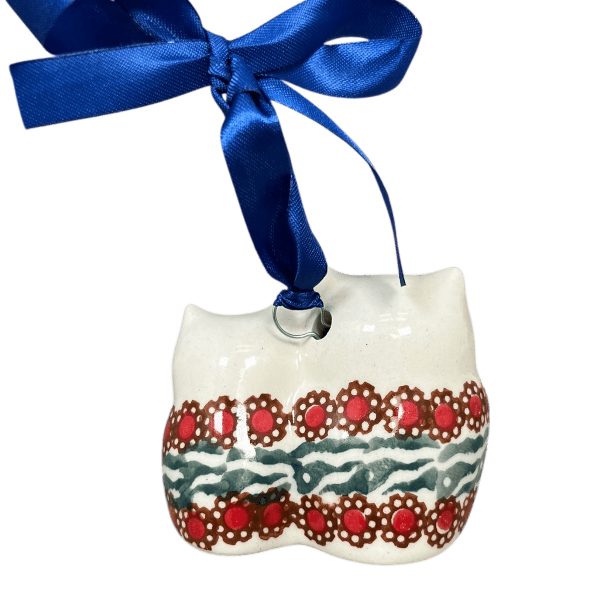 Ornament, Two Owl, 2" in "Fanfare" by Manufaktura | K020U-EO28