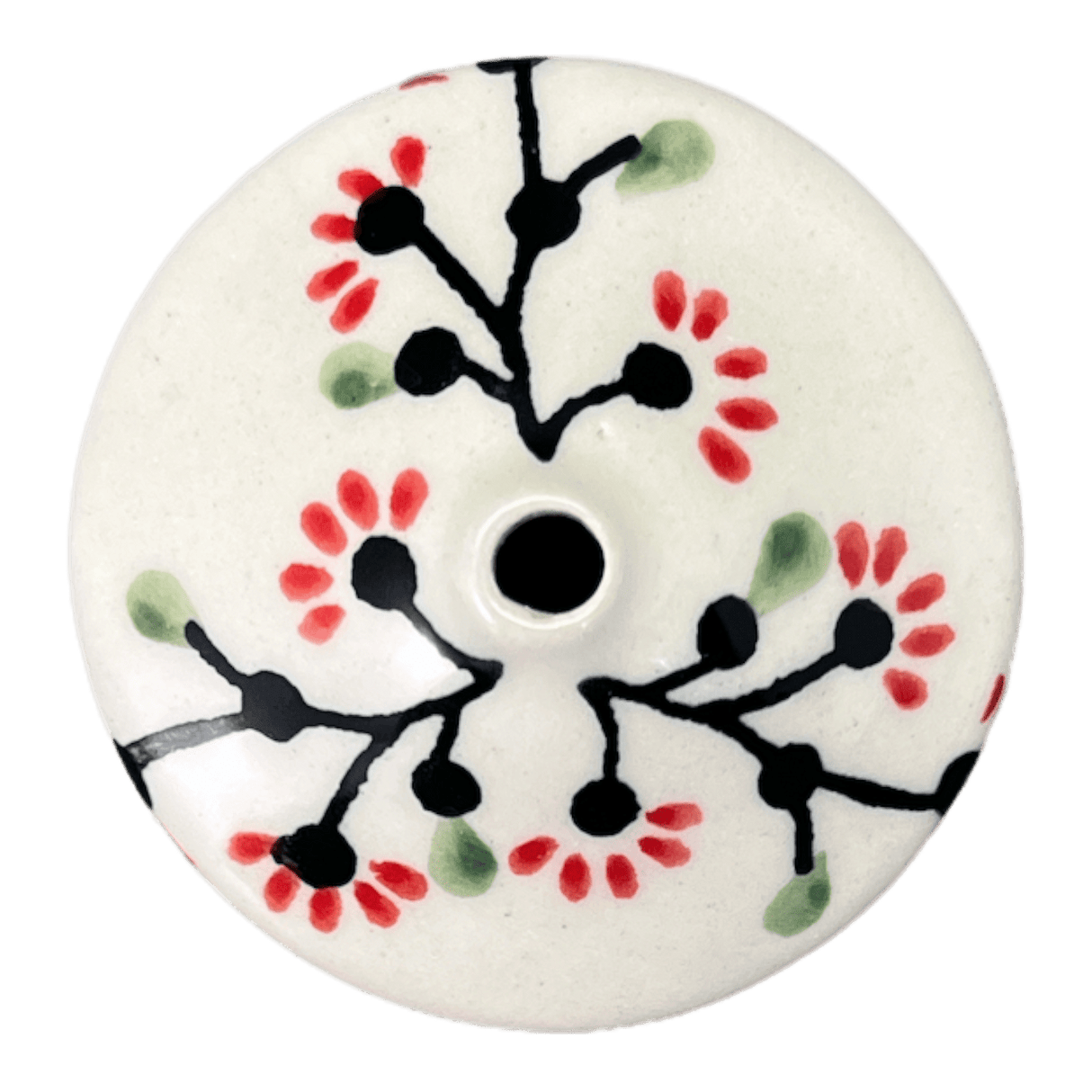 Ornament, Mushroom, 2.25" in "Cherry Blossoms" by Manufaktura | K029S-DPGJ