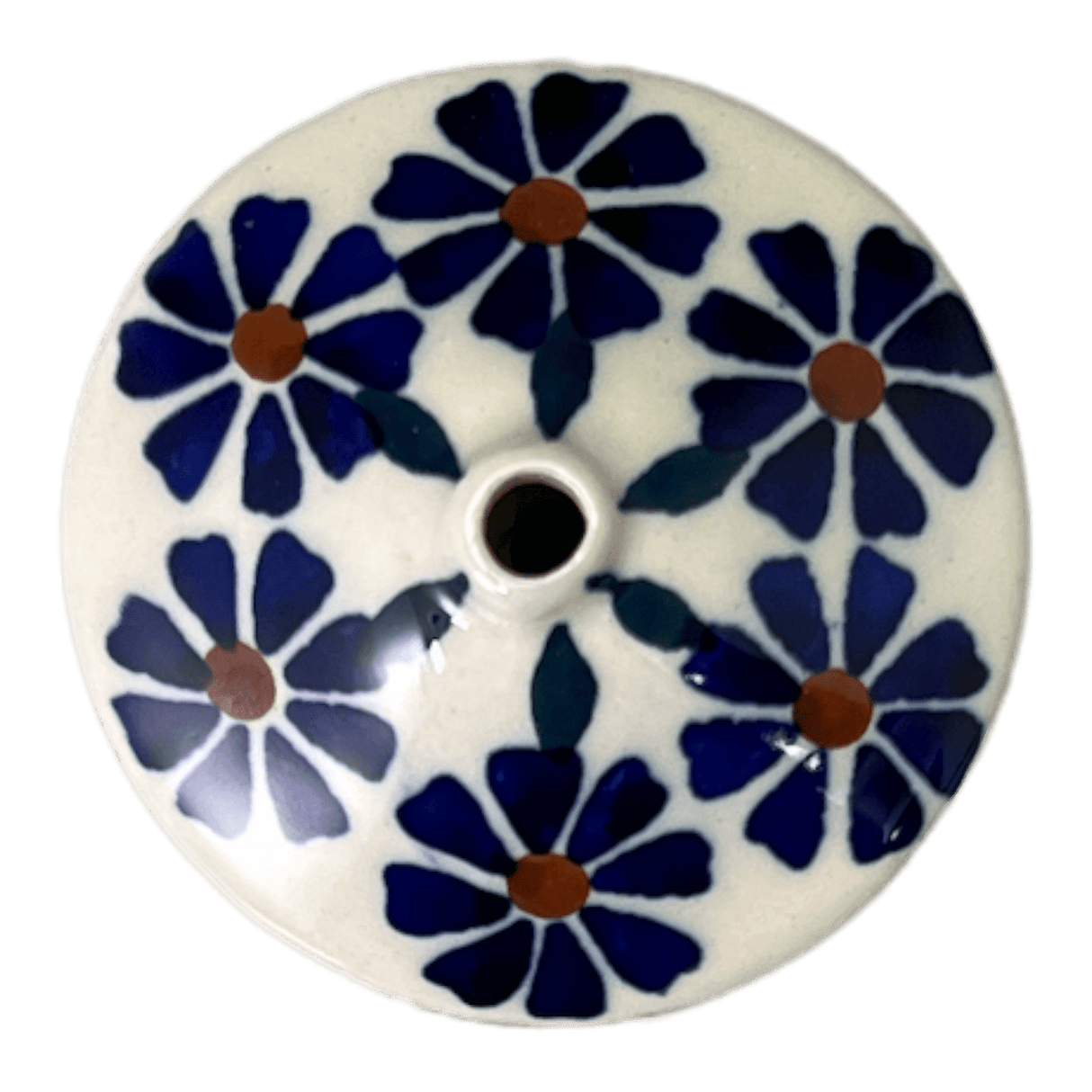 Ornament, Mushroom, 2.25" in "Floral Peacock" by Manufaktura | K029T-54KK