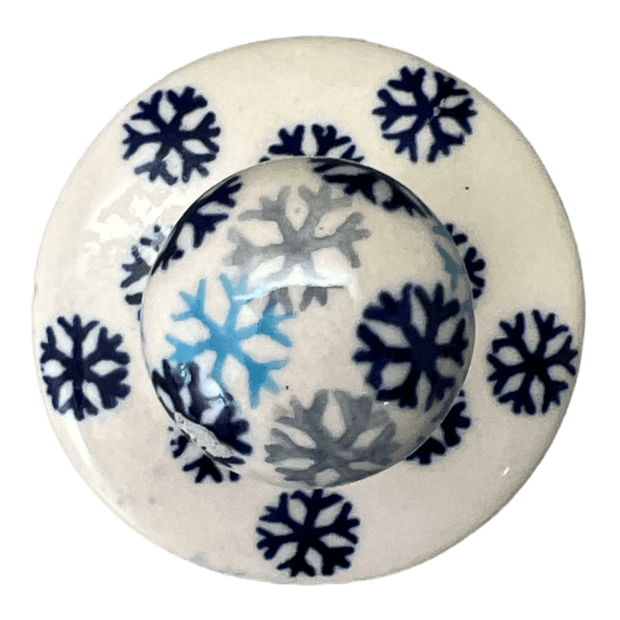 Ornament, Mushroom, 2.25" in "Reindeer Games" by Manufaktura | K029T-BL07