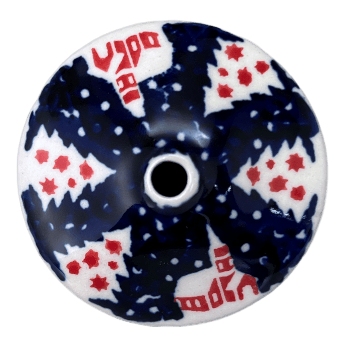 Ornament, Mushroom, 2.25" in "Christmas Chapel" by Manufaktura | K029T-CHDK