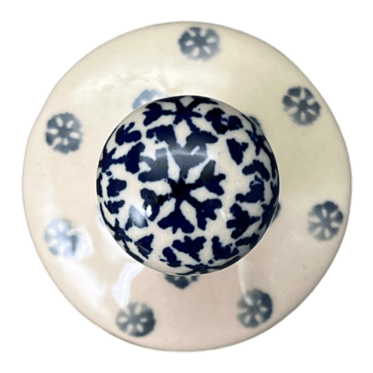 Ornament, Mushroom, 2.25" in "Holly In Bloom" by Manufaktura | K029T-IN13