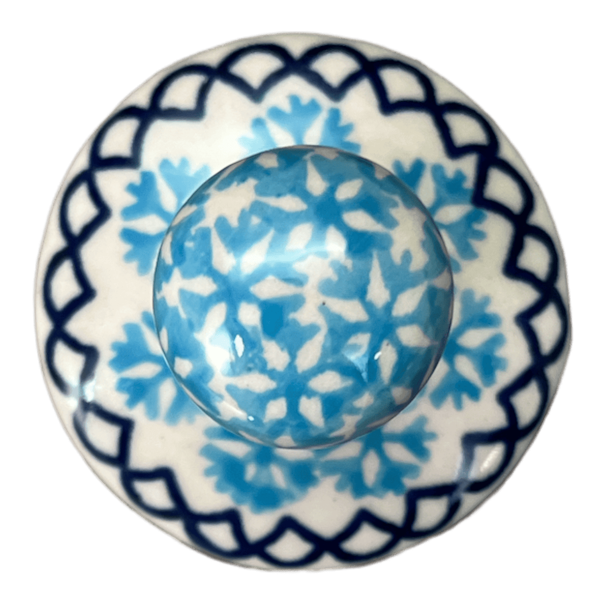 Ornament, Mushroom, 2.25" in "Peaceful Season" by Manufaktura | K029T-JG24