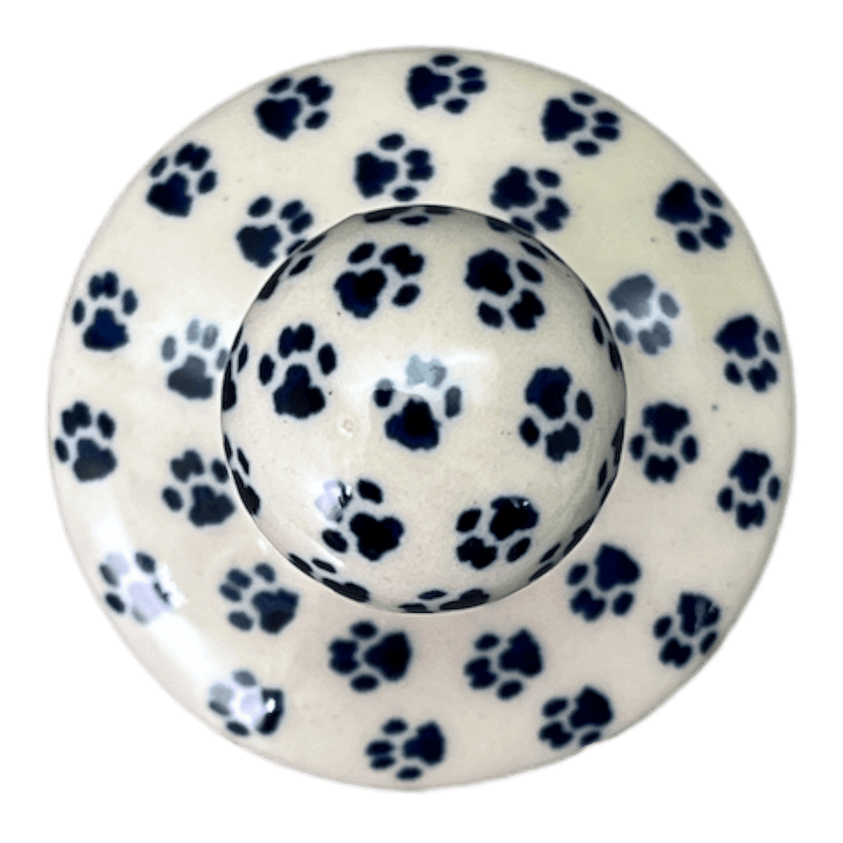 Ornament, Mushroom, 2.25" in "Kitty Cat Path" by Manufaktura | K029T-KOT6