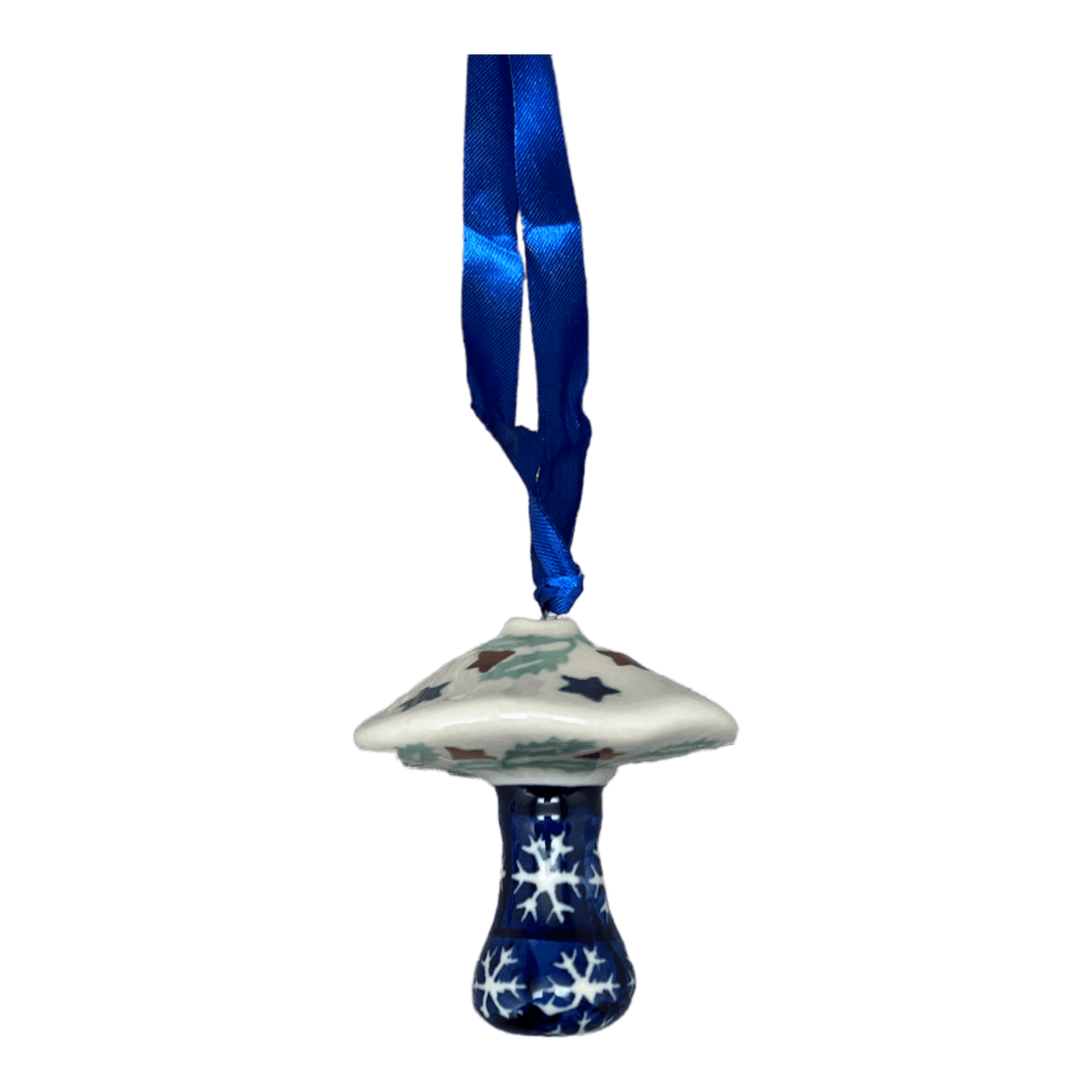 Ornament, Mushroom, 2.25" in "Starry Wreath" by Manufaktura | K029T-PZG