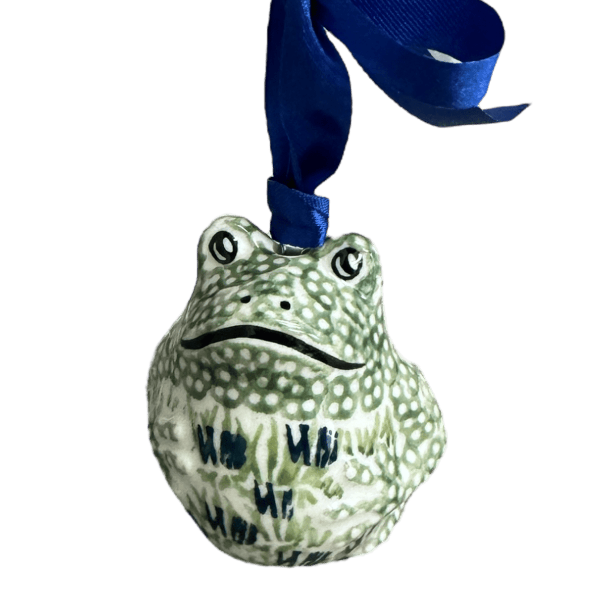 Ornament, Frog, 2" in "On the Range" by Manufaktura | K046U-INK2