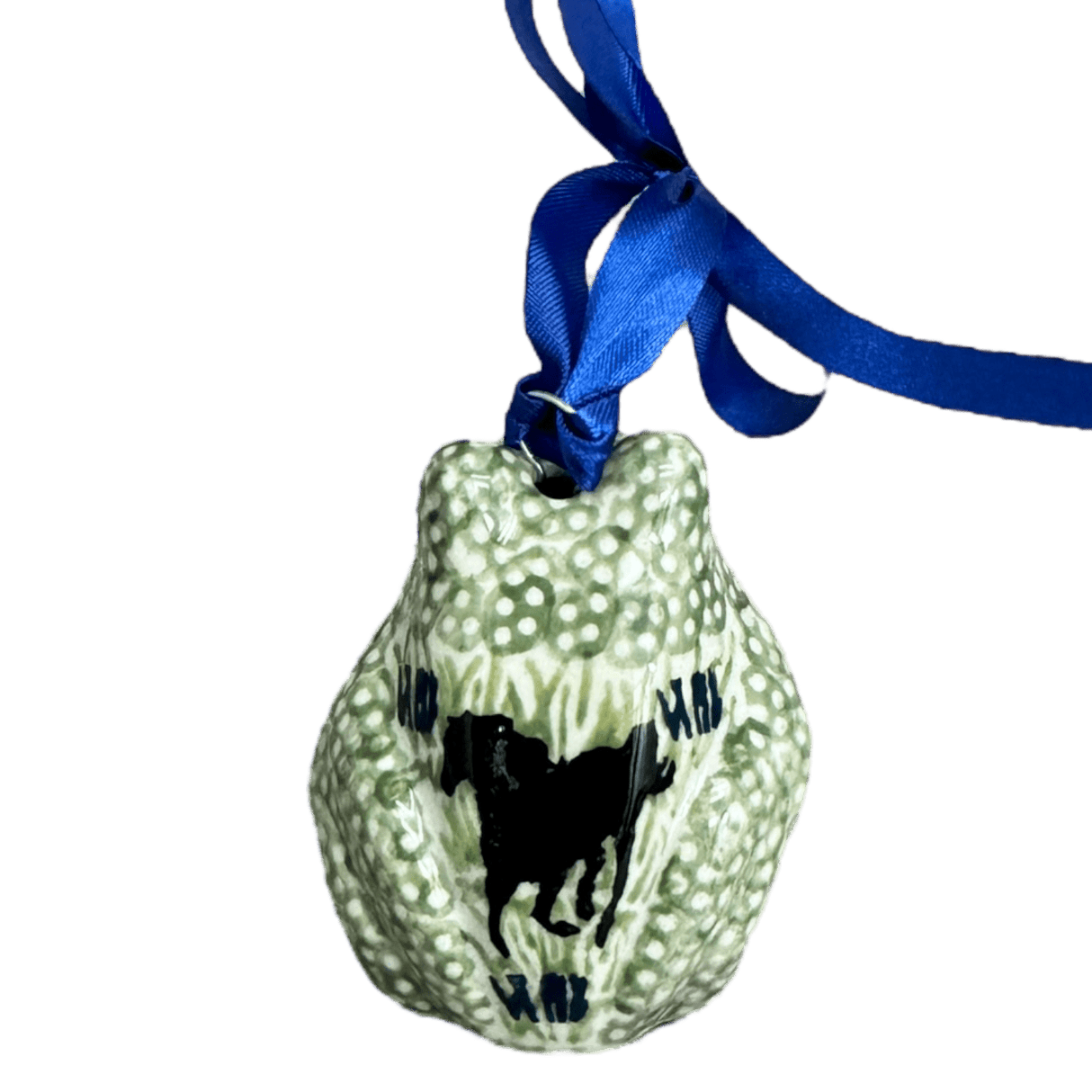 Ornament, Frog, 2" in "On the Range" by Manufaktura | K046U-INK2