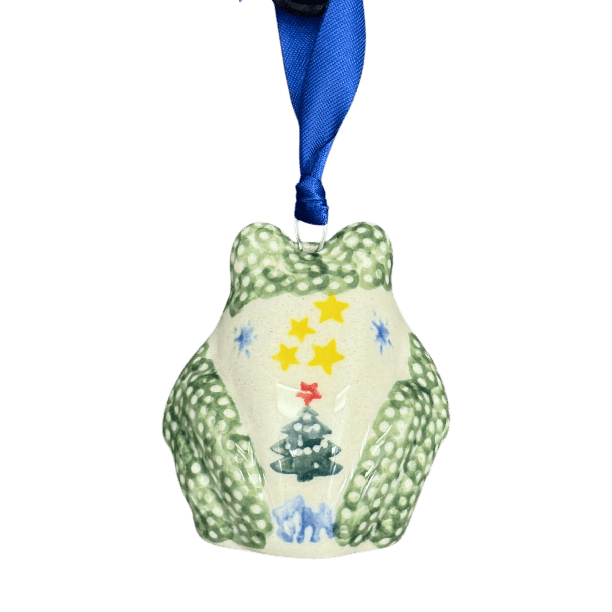 Ornament, Frog, 2" in "Festive Forest" by Manufaktura | K046U-INS6
