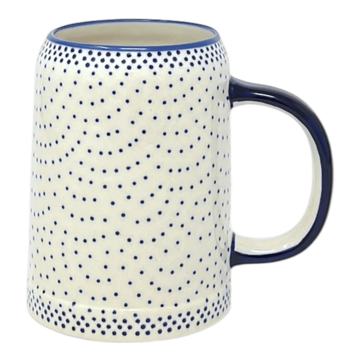 Drinking Glass, Tankard, 22 oz Small in "Misty Blue" by Manufaktura | K054U-61A