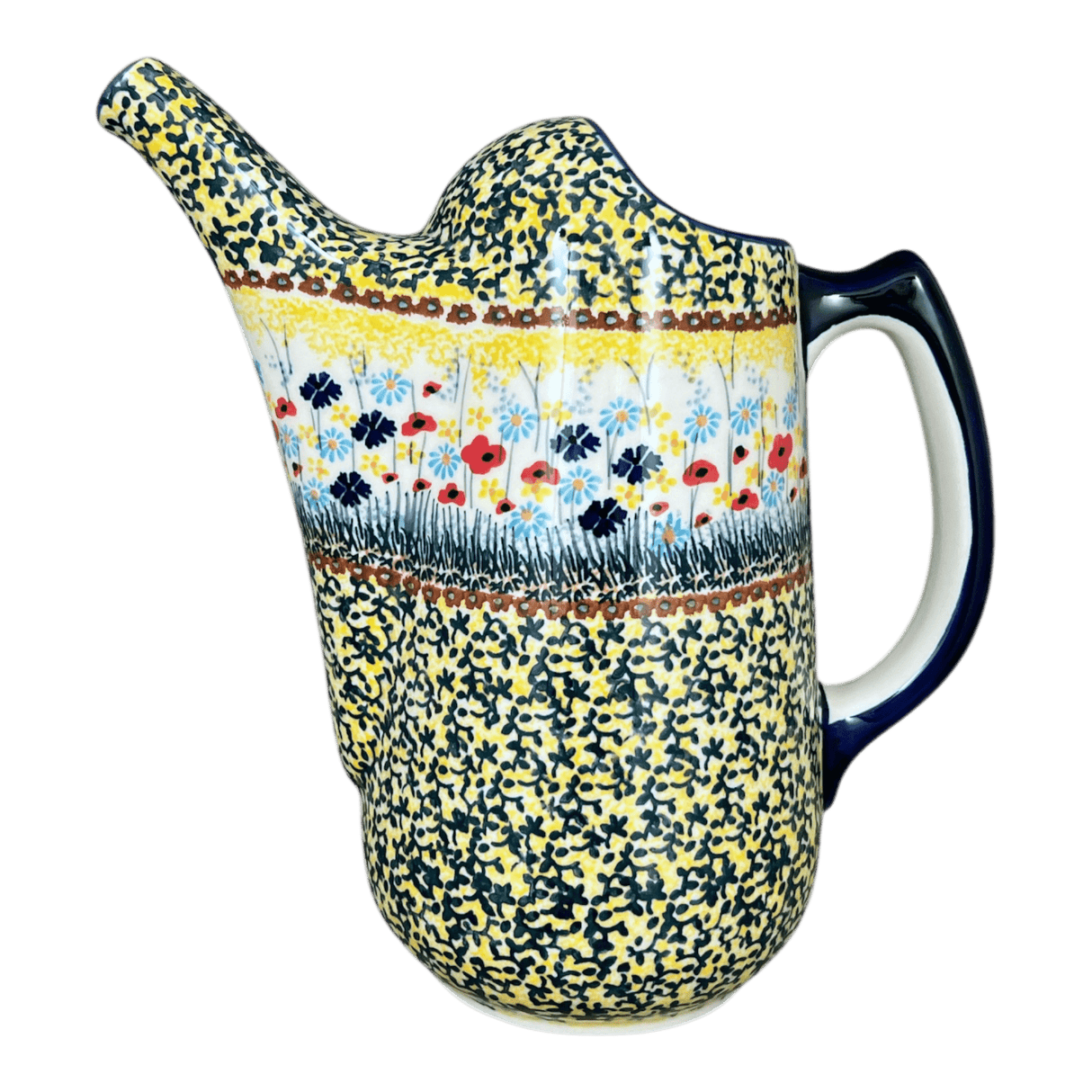 Watering Can, Pitcher, 1.65 Liters in "Sunlit Wildflowers" by Manufaktura | K055S-WK77