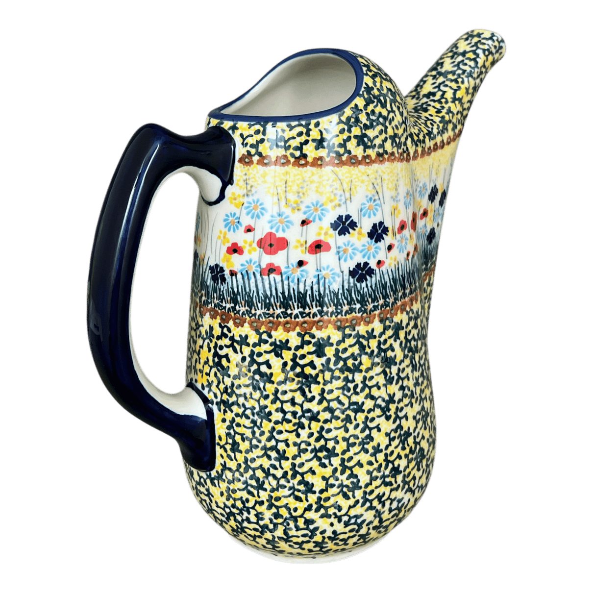 Watering Can, Pitcher, 1.65 Liters in "Sunlit Wildflowers" by Manufaktura | K055S-WK77