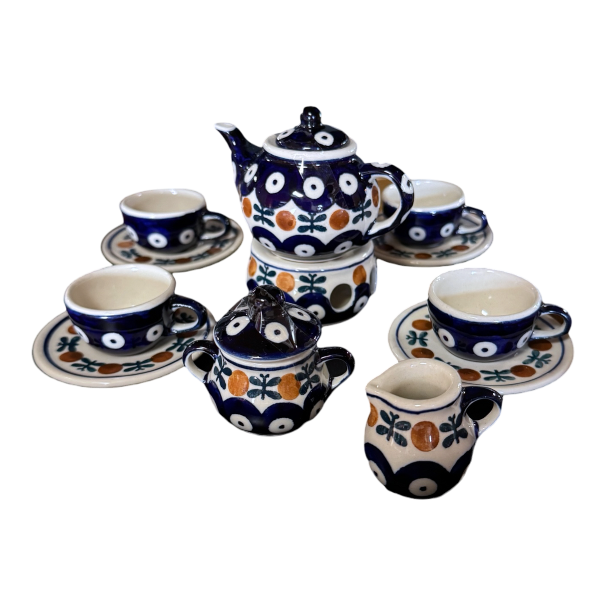 Tea Set, Miniature in "Mosquito" by Manufaktura | K061T-70