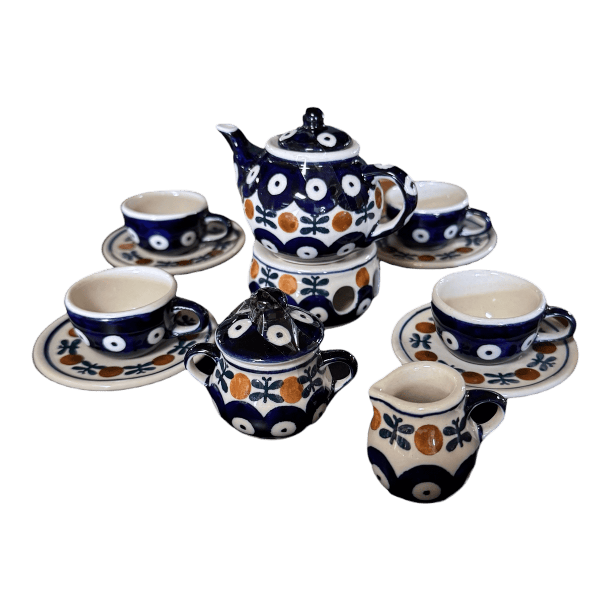 Tea Set, Miniature in "Mosquito" by Manufaktura | K061T-70