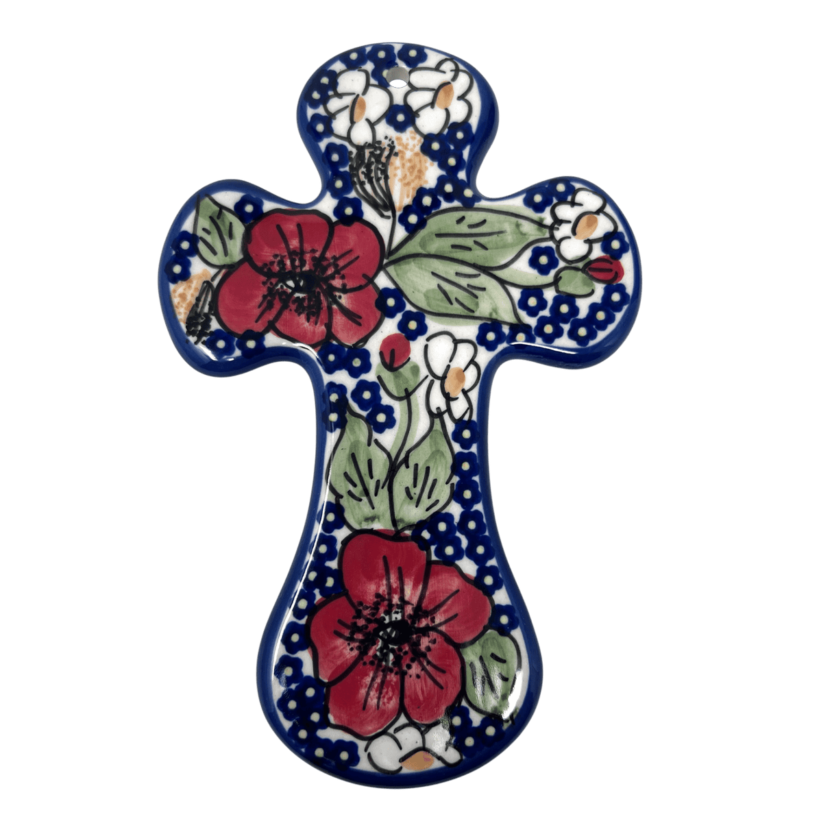 Cross, 7" in "Poppies & Posies" by Manufaktura | K062S-IM02