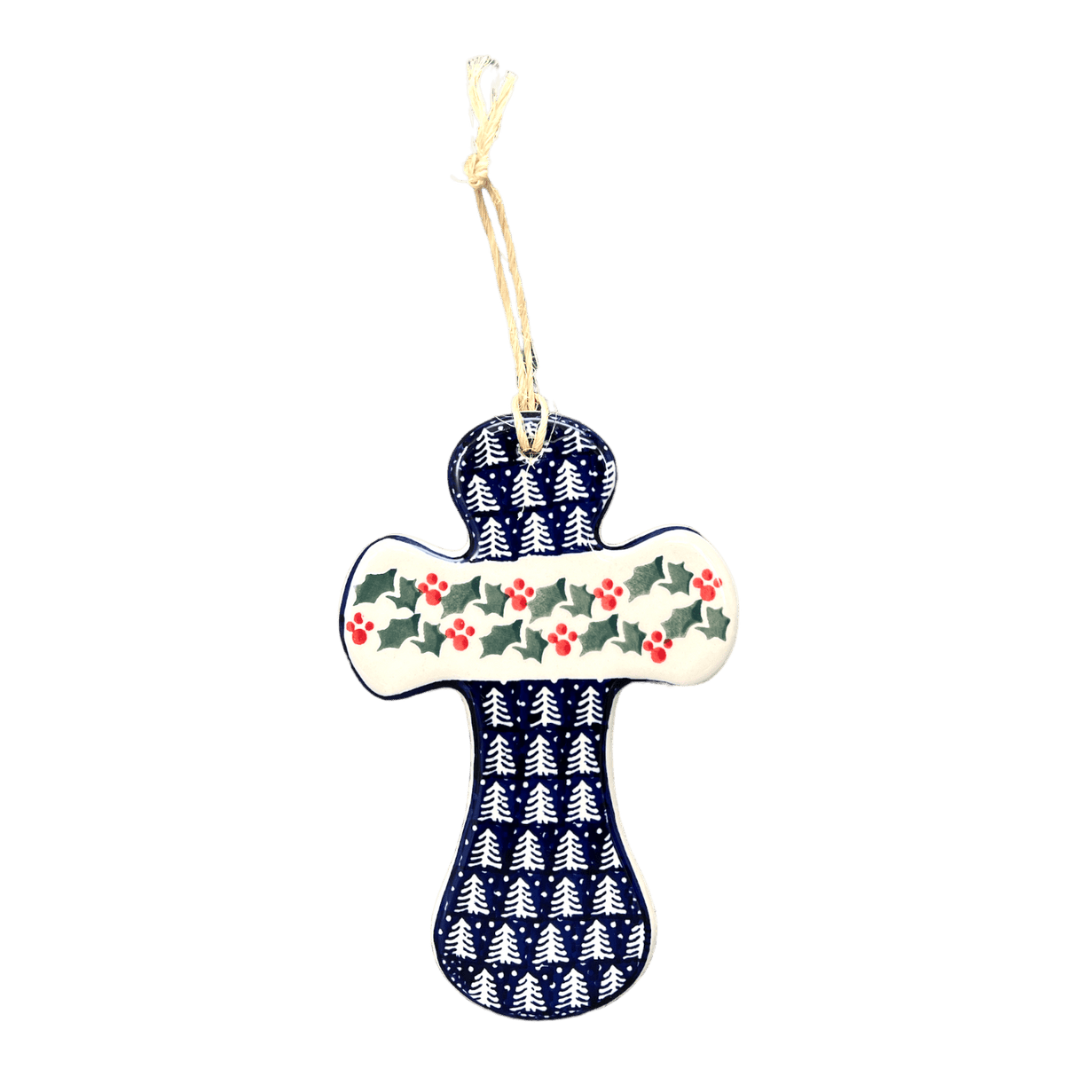 Cross, 7" in "Holiday Cheer" by Manufaktura | K062T-NOS2