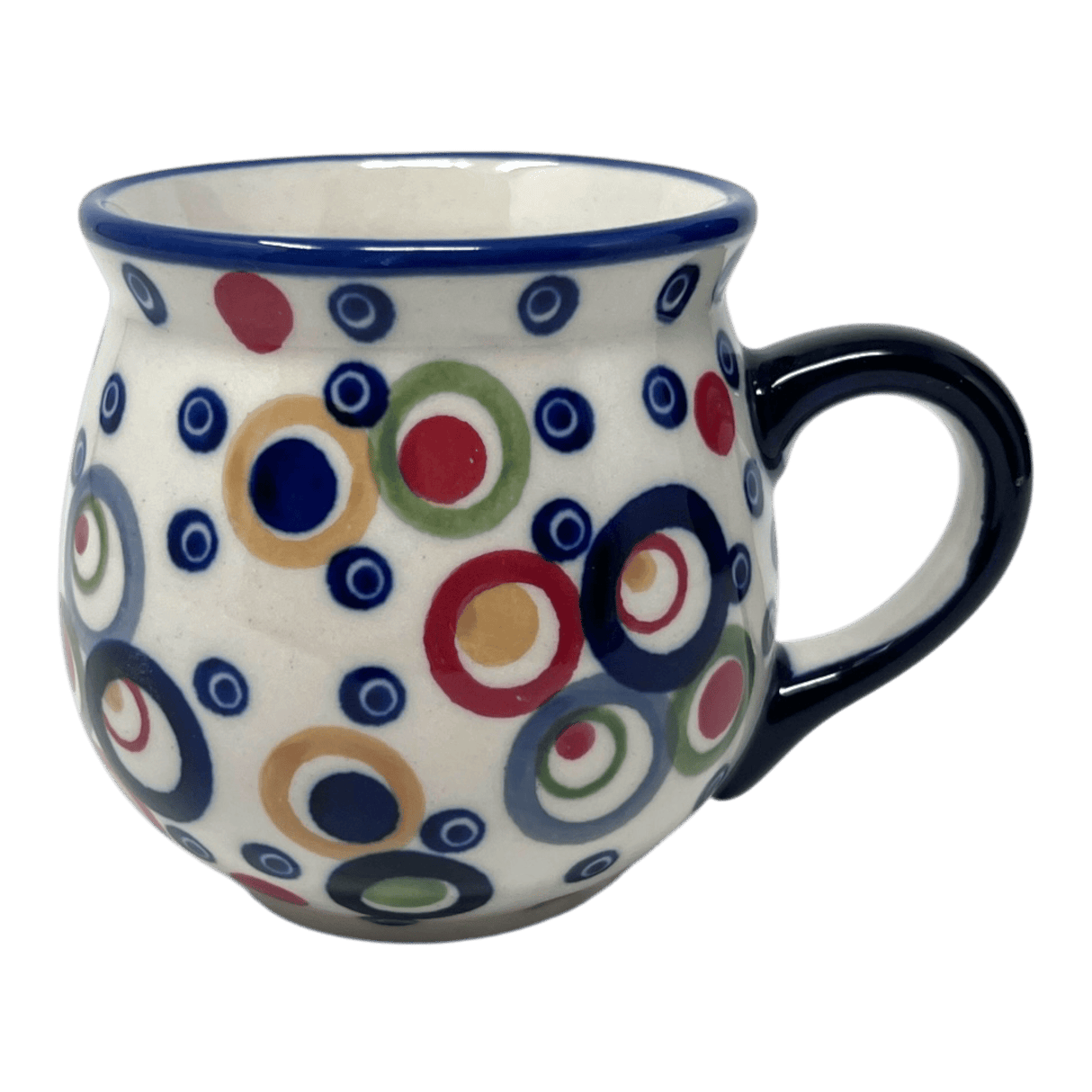 Mug, Belly Mug, Small, 7 oz in "Bubble Machine" by Manufaktura | K067M-AS38