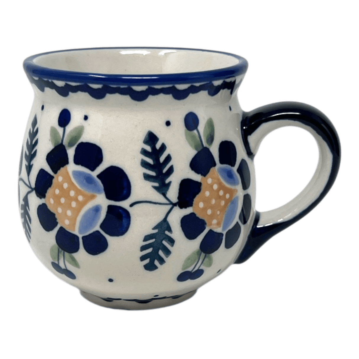 Mug, Belly Mug, Small, 7 oz in "Cornflower" by Manufaktura | K067T-RU