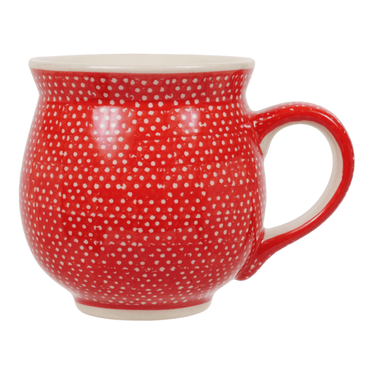 Mug, Belly Mug, 16 oz Large in "Red Sky at Night" by Manufaktura | K068T-WCZE