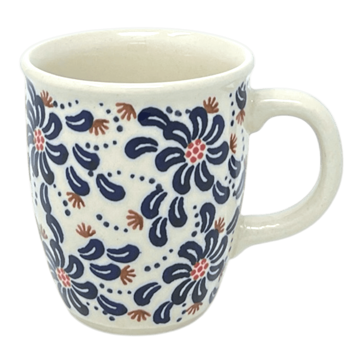 Mug, Mars Mug, 10oz Small in "Floral Fireworks" by Manufaktura | K081U-BSAS