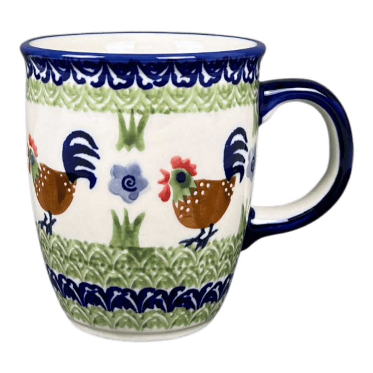 Mug, Mars Mug, 10oz Small in "Chicken Dance" by Manufaktura | K081U-P320