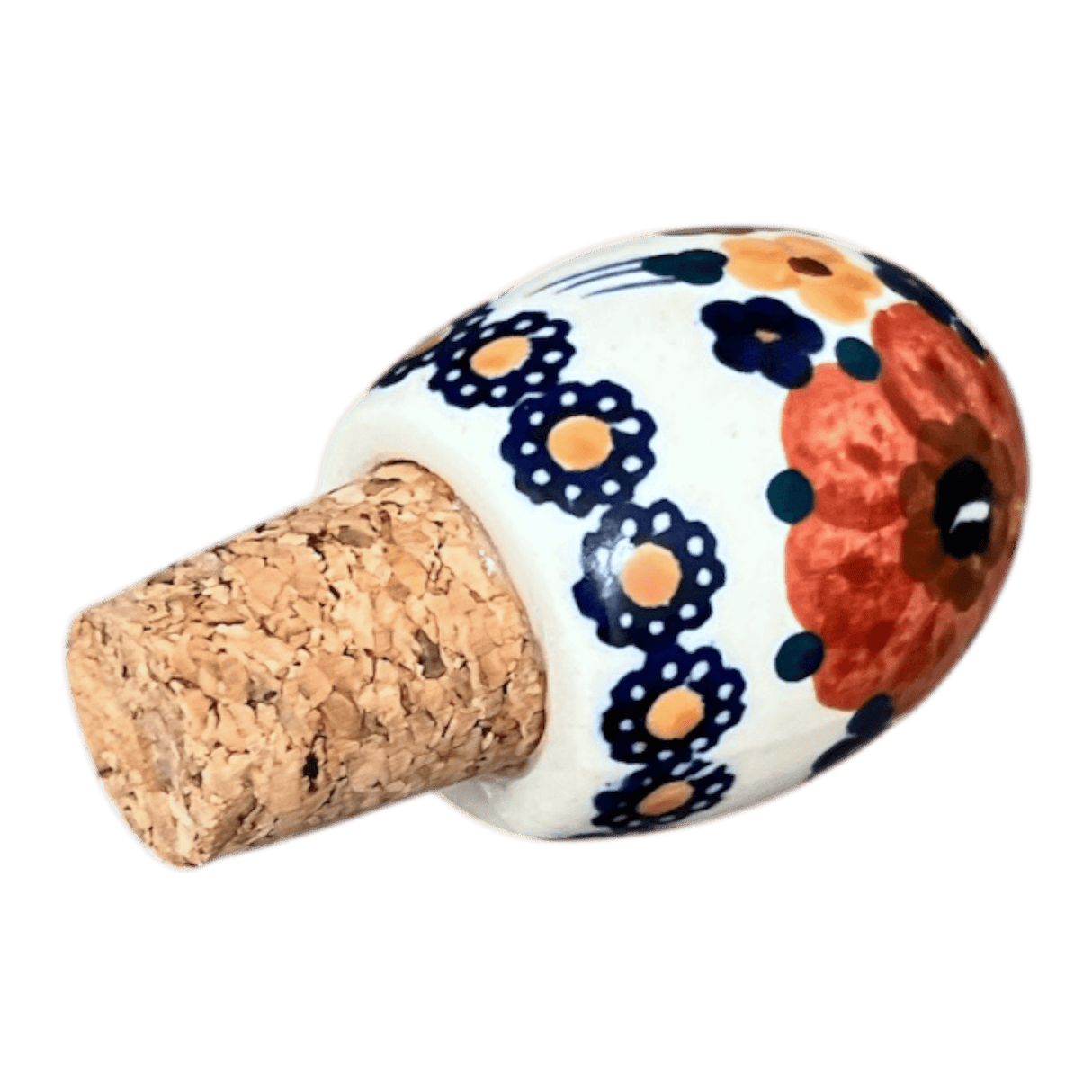 Wine Cork, Egg-Shaped, 2.75" in "Bouquet in a Basket" by Manufaktura | K084S-JZK