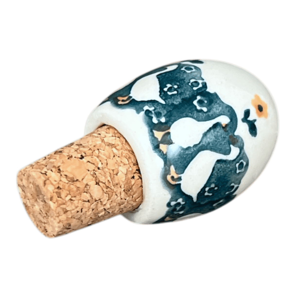 Wine Cork, Egg-Shaped, 2.75" in "Lucky Duck" by Manufaktura | K084T-P322