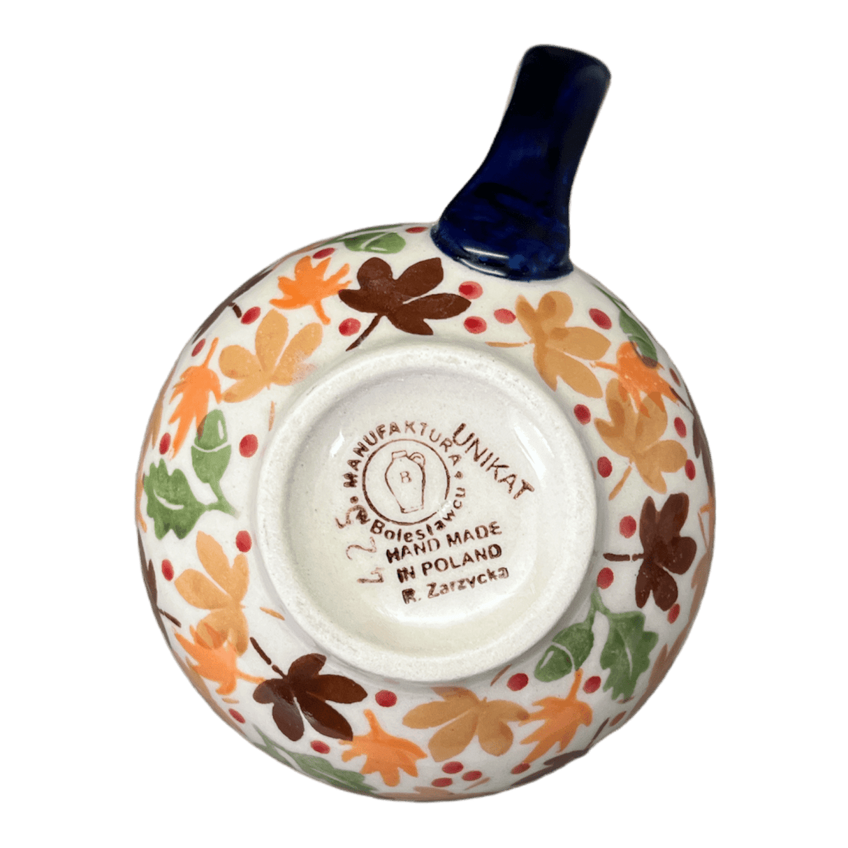 Mug, Belly Mug, 10 oz Medium in "Hedgehog Harvest" by Manufaktura | K090U-AS71